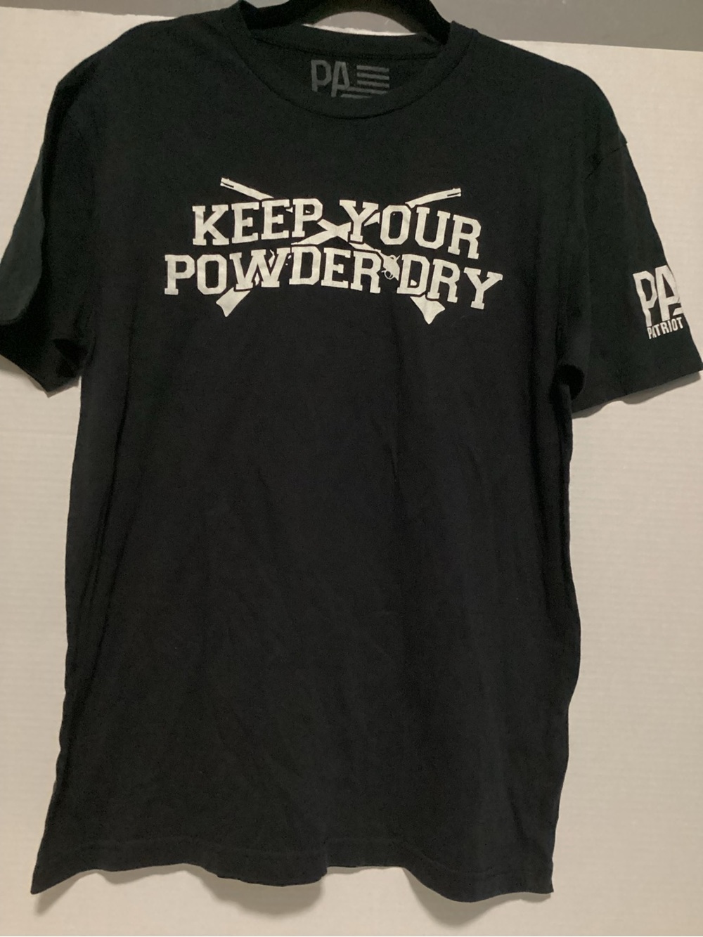 Keep Your Powder Dry Short Sleeve Tee - Black L